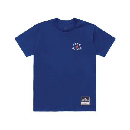 BORN X RAISED ROCKER TEE BLUE