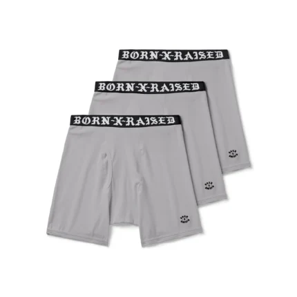 BOXER BRIEF 3 PACK HEATHER GREY