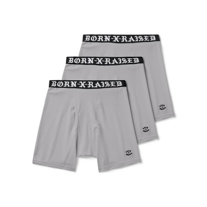BOXER BRIEF 3 PACK HEATHER GREY