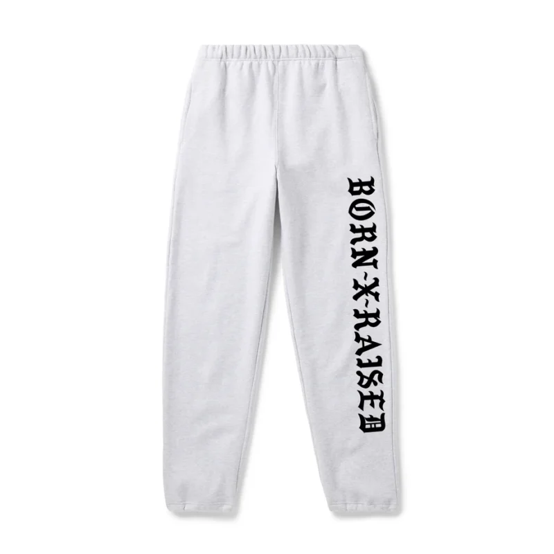 BXR STANDARD SWEATPANTS WHITE Born X Raised