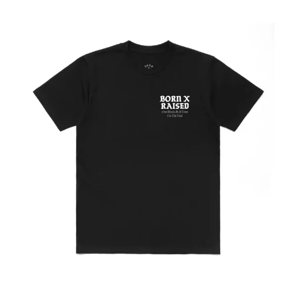 Boardwalk Stack Tee Black